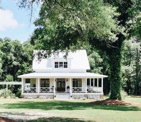 Scandi Farmhouse, Young House, A Frame House Plans, Blue Cottage, Cottage Cabin, Farmhouse House, Farmhouse Country, House Plans Farmhouse, Farmhouse Exterior