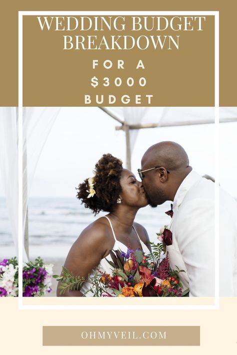 Now you have set your budget, it is time to figure out how that money can be spent. Here is a wedding budget breakdown for a $3000 budget. 5k Wedding Budget, 5k Wedding, Budget Wedding Ideas, Wedding Budget Breakdown, Planning A Small Wedding, Wedding Budget Planner, Low Budget Wedding, Easy Diys, Wedding Decorations On A Budget