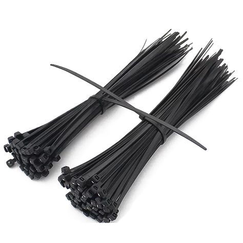 JFBL 100PCS Strong Cable Ties / Tie Wraps Zip Ties Color:Black Size:4.8*300mm Tie Down Straps, Tie Wrap, Cable Ties, Zip Ties, Tie Colors, Shop Products, Electrical Equipment, Alibaba Group, Tassel Necklace