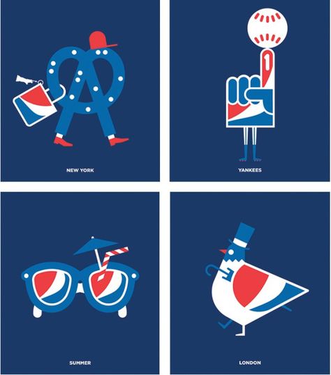 Pepsi Illustration, Pepsi Advertisement, Mac Stickers, London Summer, Pepsi Cola, Food Culture, Art Drawings Sketches Simple, Creative Agency, Cartoon Design