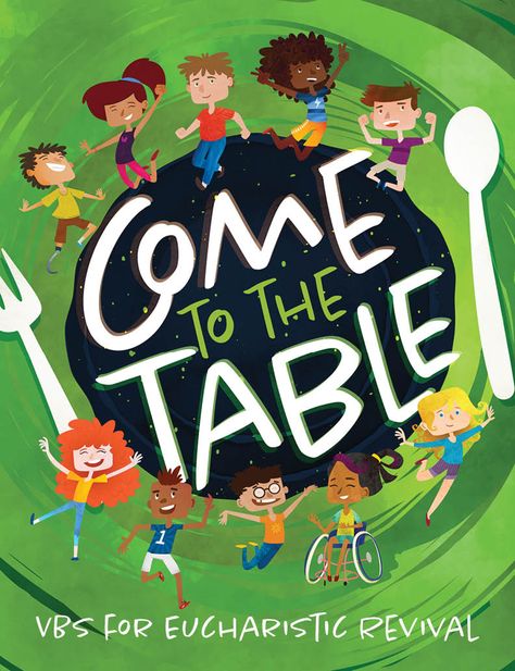 Growing Up Catholic VBS Come To The Table, Vacation Bible School Themes, Activity Based Learning, Vbs Themes, Gospel Of Luke, Sunday School Activities, Faith Formation, Vbs Crafts, Vacation Bible School