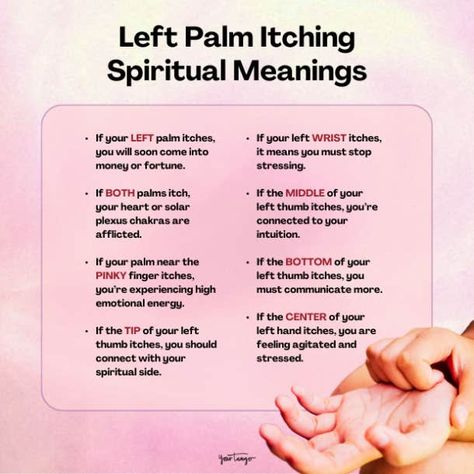 What It Means Spiritually When Your Left Palm Itches Left Eye Twitching, Itchy Hands, Chakra Chart, Eye Meaning, Spiritual Awakening Signs, Relationship Topics, Witch Spirituality, Magick Book, Financial Abundance