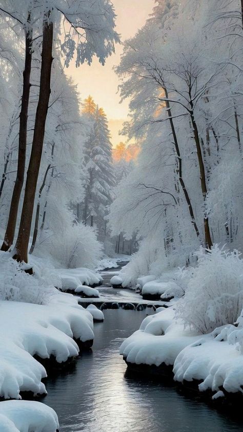 Winter Photography Nature, Wallpaper Snow, Beautiful Winter Pictures, Snow Nature, Snow Trees, Beautiful Winter Scenes, Wallpaper Winter, Scenery Pictures, Winter Nature