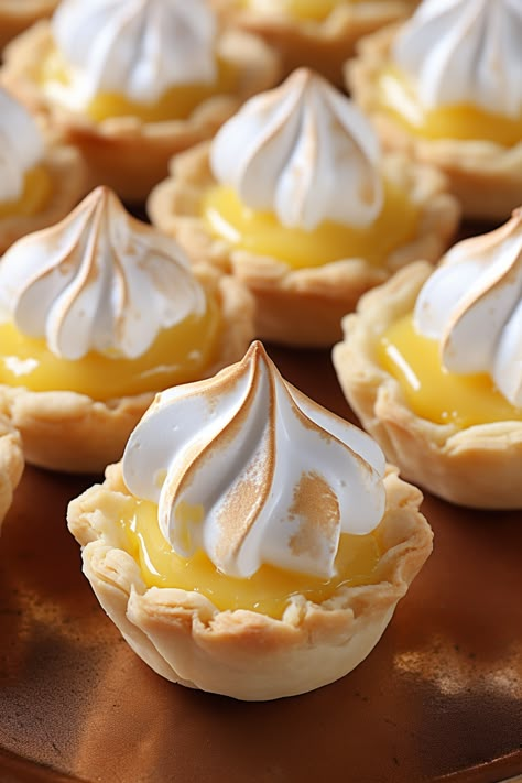 Lemon Meringue Pie Bites - That Oven Feelin Cream Fudge, Pie Bites, Lemon Dessert, Lemon Meringue Pie, Fudge Recipe, Meringue Pie, Lemon Pie, Mini Pies, Lemon Desserts