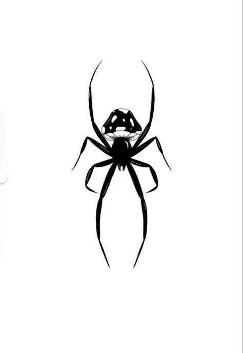 Spider Tattoo Design, Plant Animals, Flashy Flash, Spider Drawing, Mushroom Drawing, Spider Tattoo, Tattoo Desings, Space Tattoo, Mushroom Design