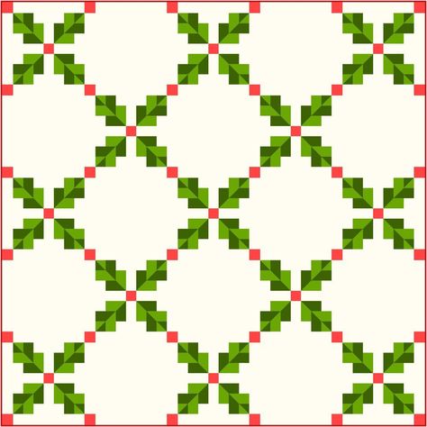 Christmas Irish Chain Quilt - free quilt pattern! Easy Christmas Quilt, Irish Quilt Patterns, Xmas Quilts, Modern Christmas Quilt, Double Irish Chain Quilt, Irish Chain Quilt Pattern, Irish Quilt, Christmas Sampler, Christmas Quilt Blocks