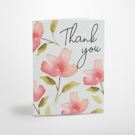 Everyone appreciates a note of thanks. I mean, would it hurt you to send some acknowledgement once in a while?! You can even write your own message in these blank greeting cards. Greeting card packs come in sets of 8 or 16 cards with white envelopes. • Blank inside• 4.25" x 5.5'' (10.8 x 13.9 cm)• 8-card / 16-card packs • Matte finish• White envelopes included Watercolour Thank You Cards, Thank You Watercolor Cards, Watercolor Thank You Cards, Watercolor Cards Ideas, Maileg Dollhouse, Mom Cards, Watercolor Greeting Cards, Paint Cards, Watercolor Sketchbook