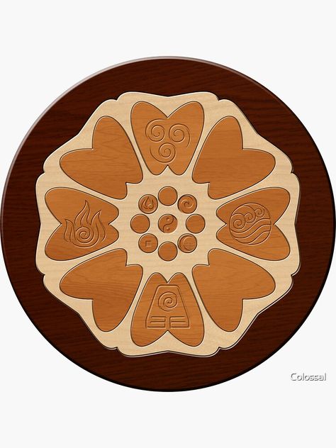 Uncle Iroh Lotus Tile, Avatar The Last Airbender White Lotus, Lotus Flower Tattoo Avatar, White Lotus Tile Avatar, Pai Sho White Lotus, Uncle Iroh White Lotus, Avatar The Last Airbender Ceramic, Order Of The White Lotus Tattoo, Avatar White Lotus Tattoo