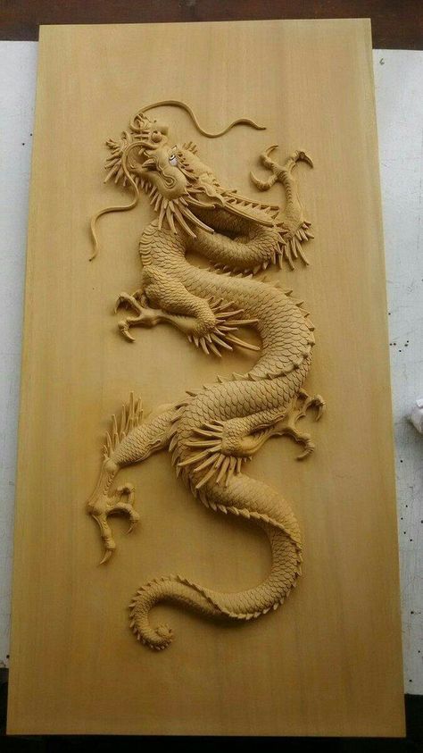 Art Geek, Wooden Carving, Asian Dragon, Dragon Sculpture, Japanese Dragon, Carving Art, Wood Carving Patterns, Japanese Tattoo Art, Dragon Artwork