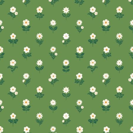 EM303-BE3 Wildflora - Petit Bouquet - Bright And Early Fabric Tiny Floral Pattern, Homemade Holiday, Designer Paper, Fabric Yardage, Green Fabric, Fabric Width, Learn To Sew, Holiday Specials, Sticker Shop