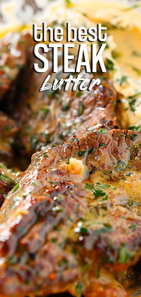 Homemade Steak Butter [10 Minutes] – Chasety Steak In Garlic Butter Sauce, Steak With Butter Sauce, Butter Poached Steak, Steak Compound Butter Recipes, Seasoned Butter For Steak, Steak Butter Recipe Easy, Butter For Steak Recipes, Steak Butter Sauce, Garlic Butter For Steak