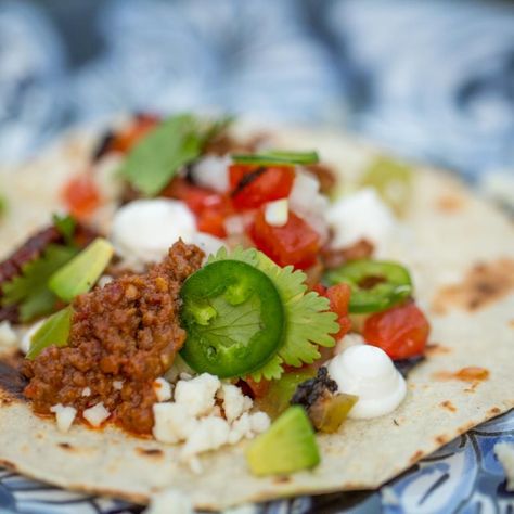 Goat Tacos, Meat Tacos, Creole Sauce, Goat Recipes, Wls Recipes, Chipotle Peppers, Chipotle Chili, Goat Meat, Lamb Recipes