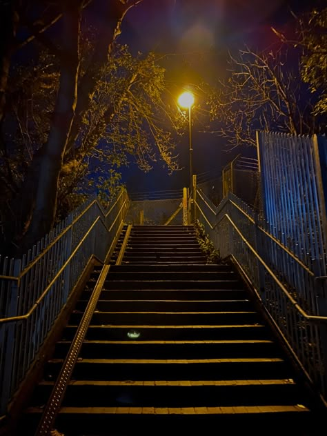 Nighttime Street Aesthetic, Dark City Street Aesthetic, Haunted City Aesthetic, Gritty Urban Aesthetic, Dusk Aesthetic City, Houses At Night Aesthetic, Dark City Photography, Old City Aesthetic Dark, Rundown City Aesthetic