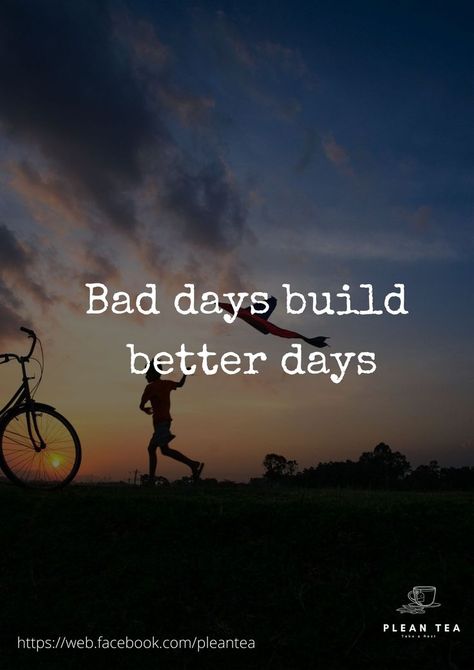 Bad Days Build Better Days Motivation Quote, Better Days, Better Day, Bad Day, Amazing Quotes, Girl Quotes, Relationship Quotes, Motivational Quotes, Life Quotes