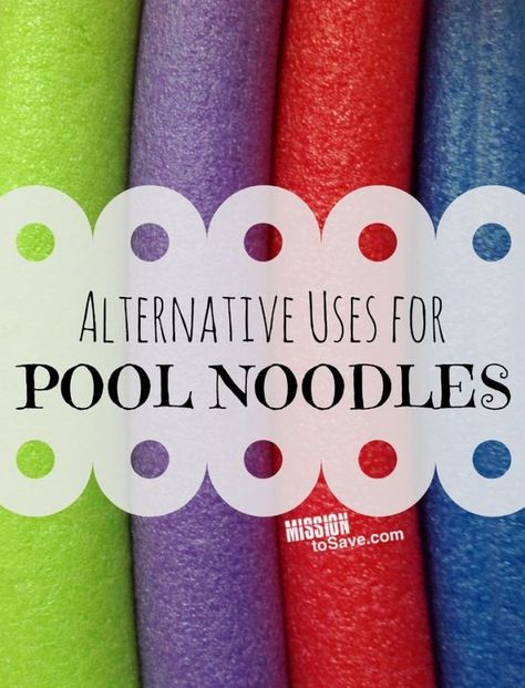 Get creative with DIY Alternative Uses for Pool Noodles! No water required for these fun games and craft ideas.  All from an inexpensive pool noodle! Uses For Pool Noodles, Noodle Games, Pool Noodle Christmas Wreath, Pool Noodle Games, Pool Noodle Wreath, Noodles Ideas, Pool Noodle Crafts, Pool Noodle, Diy Pool