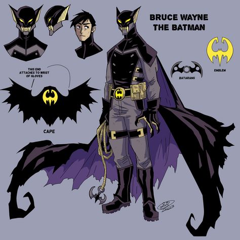 Batman Redesign, Batman Concept, Batman Comic Art, Dc Comics Artwork, Superhero Comics, Batman Art, The Batman, Superhero Design, Dc Characters