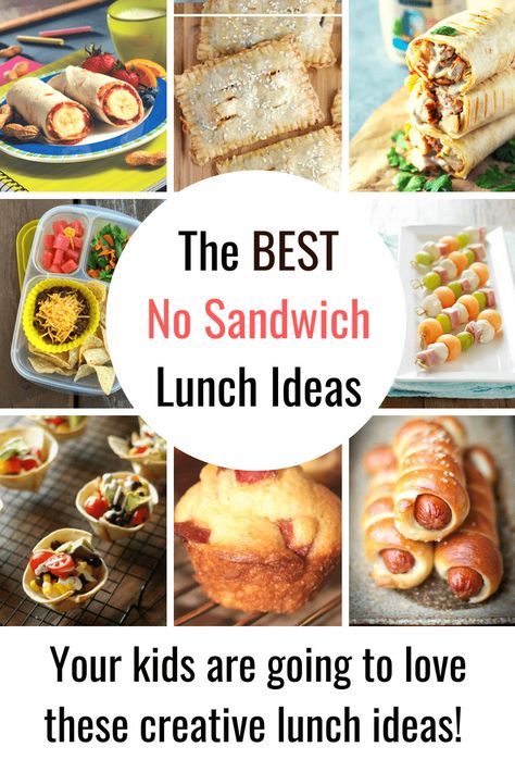 School Lunchbox Ideas, Non Sandwich Lunches, School Lunch Ideas For Kids, Back To School Lunch Ideas, Free Lunch, Kid Lunches, Dessert Recipes For Kids, Back To School Lunch, Sack Lunch