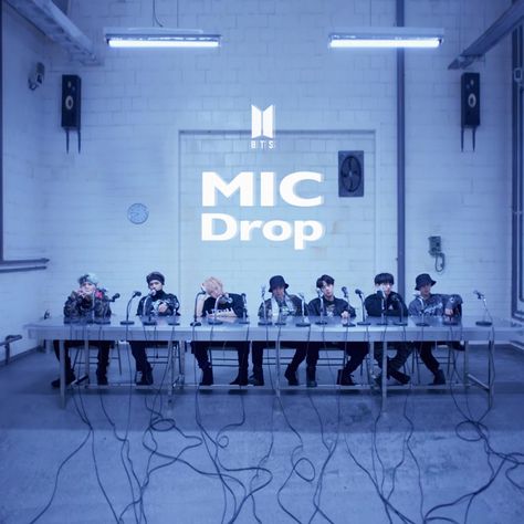 BTS MIC DROP / LOVE YOURSELF : HER album cover by LEAlbum on DeviantArt Love Yourself Her Album Cover, Her Album Cover, H.e.r Album Cover, Bts Mic Drop, Bts Danger, Bts Mic, Pied Piper, Bts Mv, Mic Drop