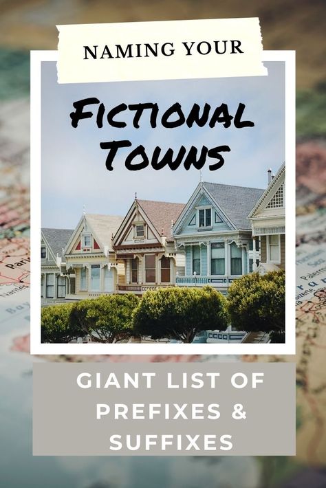 Ideas for finding the perfect name for your fictional towns! #writing #worldbuilding Fictional Town Map, Fictional Small Town Names, Street Names For Writing, Names For Fictional Towns, City Names For Stories, Small Town Names Ideas, Cute Town Names, Small Town Names For Stories, Street Names Ideas