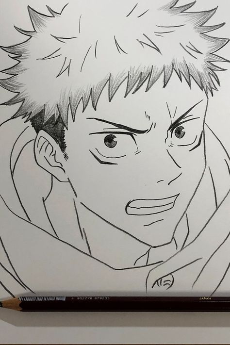 Draw Itadori Yuji https://youtu.be/zHLrXdVBd6U Yuji Itadori Sketch, Yuji Sketch, Yuji Itadori Drawing, Anime Drawing Videos, Yuji Drawing, Photo Draw, Beginners Drawing, Drawing Books, Itadori Yuji