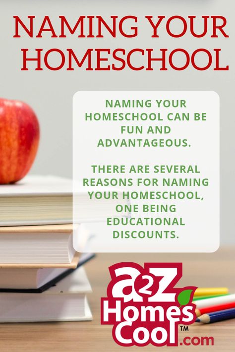 Naming your homeschool can be fun and advantageous. Learn how to make your homeschool name and how to use it to get discounts! Home School Name Ideas, Naming Your Homeschool, Homeschool Names Generator, Homeschool Names Ideas, Homeschool Names, Homeschool Name Ideas, School Names Ideas, Homeschool Discounts, Abeka Homeschool