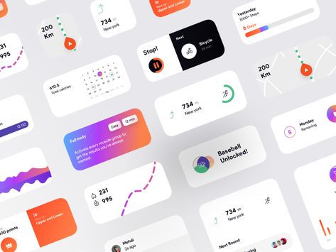 Daility 2, iOS 14 widgets [ White theme ] by Mohammad reza for Piqo on Dribbble White Widgets, Ux Animation, Ui System, Ios Widgets, Ui Ux 디자인, Wireframe Design, Card Ui, Industry Design, Mobile App Design Inspiration