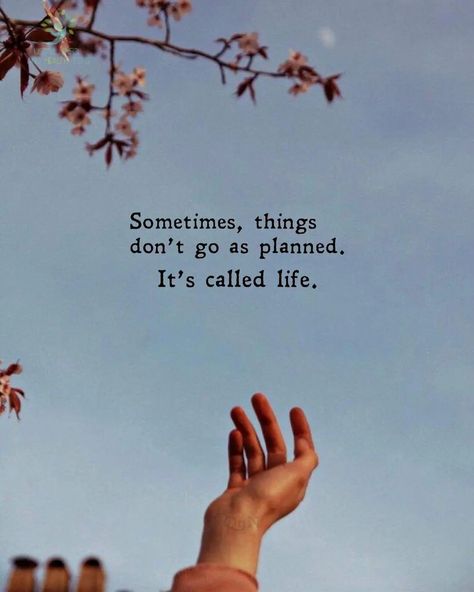 Useful Info And Health Tips’s Instagram photo: “Sometimes, things don’t go as planned. It’s called life. ❤️ Follow us 👉 @usefulinfoandhealthtips . . . . . . . . . . . . . . . . . . .…” Quotes When Things Don't Go As Planned, Don’t Let Me Go Quotes, When Things Don’t Go As Planned Quotes, Things Not Going As Planned Quotes, It’s Going To Be Okay, Let Me Go Quotes, Unforgettable Quotes, Short Meaningful Quotes, Planning Quotes