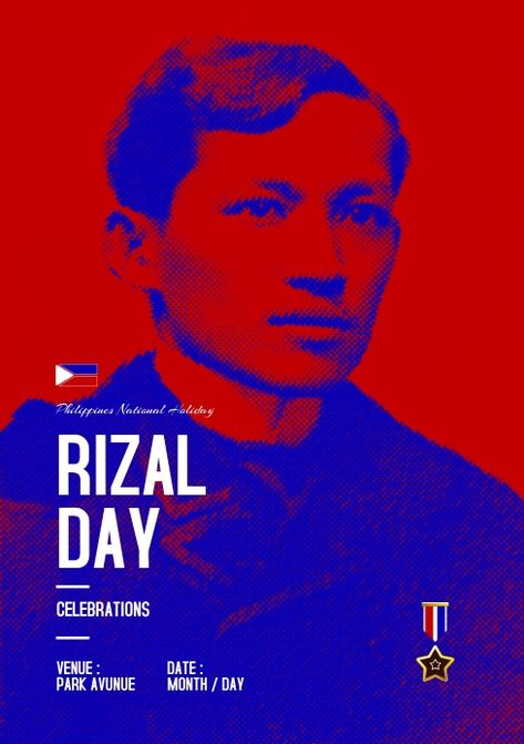 Rizal Day Poster Template Rizal Day Poster, Characters Inspiration, Characters Inspiration Drawing, National Holiday, National Holidays, Poster Template, Character Inspiration, Philippines, Celebrities