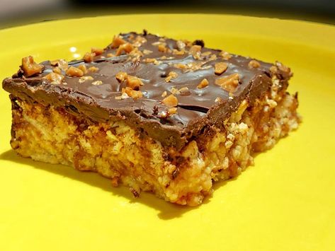 Skor Squares, Gluten Free Dessert Bars, Dessert Bar Recipes, Expensive Chocolate, Salty Desserts, Gluten Free Lemon Bars, Gluten Free Dessert, Toffee Bars, Ganache Recipe