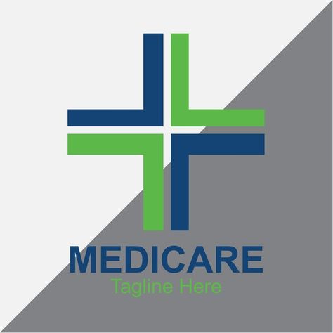 Vector simple medicare logo design servi... | Premium Vector #Freepik #vector #vector #medicare #logo-type #hospital-logo Medicare Logo, Hospital Logo, Logo Type, Psd Icon, Vector Photo, Logo Design Services, Premium Vector, Graphic Resources, Logo Design