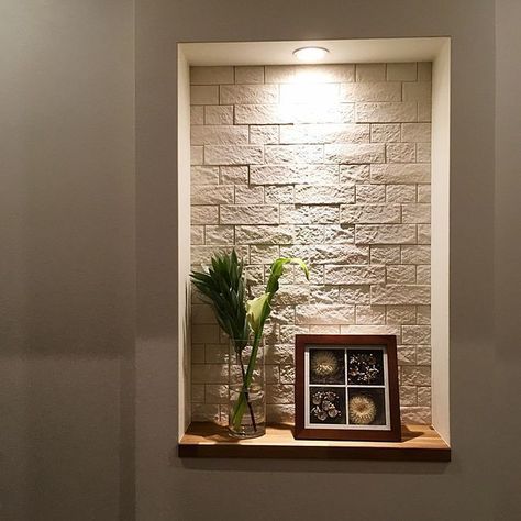 Modern Wall Niches Designs | Unique Wall Decoration Ideas | Space Saving Ideas For Small Home Wall Niches Ideas, Niche Design Wall, Modern Wall Niche, Wall Niche Ideas, Wall Niches, Niche Decor, Wall Design Ideas, Front Wall Design, Altar Design