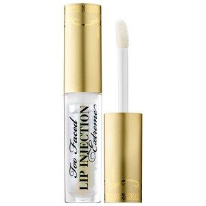 Lip Injection Extreme Lip Plumper Mini - Too Faced | Sephora Extreme Lip Plumper, Normal Skin Care, Normal Skin Care Routine, Too Faced Lip Injection, Lip Injection Extreme, Glitter Shadow, Beauty Games, Lip Injections, Mini Makeup