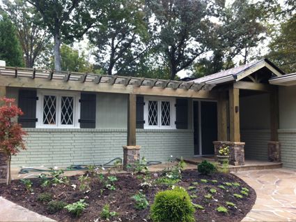 Front Porch Pergola Ideas Entrance, Add Pergola To Front Of House, Adding A Pergola To Front Of House, Front Porch Pergola Ideas Ranch Style, Front Porch Pergola Entrance, Adding Front Porch To Ranch Style House, Pergola On Front Of House, Front Pergola, Front Door Pergola