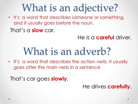 Adverb And Adjectives, Adjective And Adverb Worksheets, Adjective And Adverb, Adverbs And Adjectives, Adjectives Grammar, Adverbs Worksheet, Adjective Meaning, Learn Reading, Teaching Mama