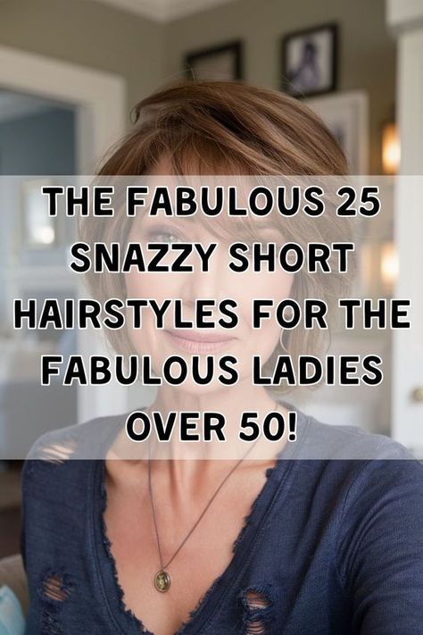 Discover 25 short hairstyles for women over 50, offering chic and modern options for fine, thick, and wavy hair. From messy pixie cuts to sleek bobs, these haircuts are designed to flatter round faces and create a stylish, effortless look. Perfect for women with glasses or those embracing their grey hair, these hairstyles are easy to maintain and always on-trend. Hairstyles For Short Wavy Hair Over 50, Short Styles For Fine Hair Older Women, Short Hairstyles Mother Of The Bride, 65 Plus Hair Styles, Hairstyles For Hair That Grows Forward, Short Fine Hairstyle Women, Short Hairstyles For Grey Hair Over 50, Chin Length Hairstyles For Women Over 50, Short Hair 50 Year Old Women Fine Hair