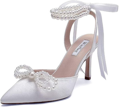 Amazon Bridal Finds | Wedding Heels | Amazon Must Haves | Bridal Shoes | White Heels 

#sponsored