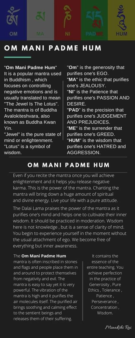 Om Mani Padme Hum Tattoo Sanskrit, Buddha Chants Mantra, Aum Mani Padme Hum, On Mani Padme Hum Tattoo, Om Padme Mani Hum, Om Mani Padme Hum Meaning, Hindu Mantras In English, Ohm Mani Padme Hum Tattoo, How To Practice Patience