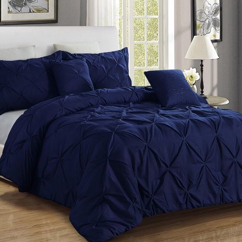 Blue Comforter Bedroom, Blue Comforter, Bed In A Bag, King Comforter Sets, Queen Comforter Sets, Down Comforter, Queen Comforter, King Comforter, Quilt Sizes