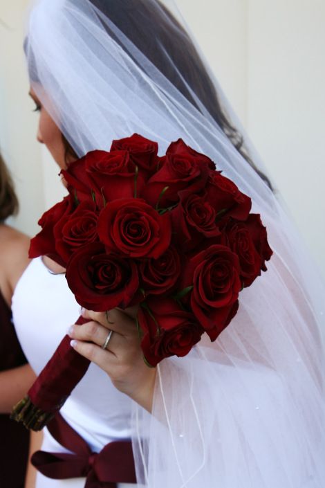 Bride Red Rose Bouquet, Bridal Bouquet Roses Red, Bridal Bouquet Red And White, Red Bridal Bouquet Summer, Dark Red Bridal Bouquet, Deep Red Bouquet, Red And White Bridal Bouquet, Red Rose Bridesmaid Bouquet, Wedding Bouquets Red Roses