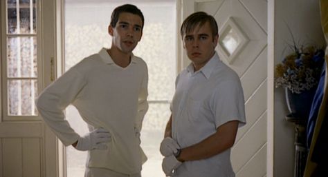 Funny Games (1997) - Michael Haneke Funny Games Michael Haneke, Funny Games 1997, Movie Sketches, Michael Haneke, Michael Pitt, Greatest Movies, Patricia Arquette, Gay Humor, Movie Shots