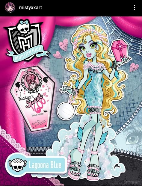 Monster High Oc, Laguna Blue, Arte Monster High, Monster High Pictures, Moster High, Lagoona Blue, High Characters, High Pictures, Monster High Characters