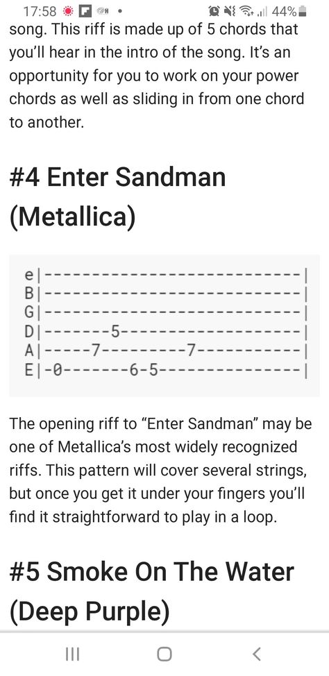 Enter Sandman Tab, Enter Sandman Guitar Tab, Enter Sandman Guitar, Heavy Metal Guitar, Guitar Cord, Enter Sandman, Power Chord, Bring Me To Life, Guitar Riffs