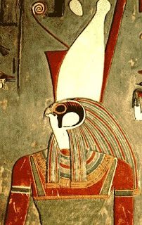 Egyptian Occult History: Heru-sa-Aset better known as Horus Ancient Thebes, Black Gods, God Horus, Starověký Egypt, Egyptian Painting, Kemet Egypt, Egypt Museum, Egyptian Museum, Egyptian Artifacts