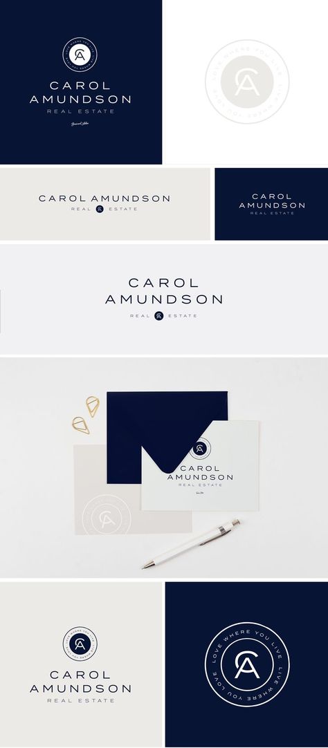 Brand Concept Board, Real Estate Logo Inspiration, Luxury Real Estate Logo, Realtor Logo Design, Law Firm Logo Design, Real Estate Agent Branding, Property Logo, Luxury Brand Logo, Logo Design Love