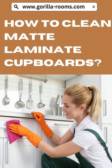 Cleaning Laminate Cabinets, How To Clean Laminate Cabinets, Cleaning Basement, Laminate Cupboards, Ikea Kitchen Cupboards, Formica Cabinets, Cabinet Cleaner, Ikea Cupboards, Modern Kitchen Cupboards