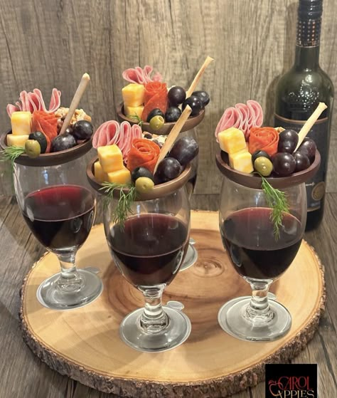 Charcuterie Board Wine Night, Wine Boards Cheese Plates, Charcuterie And Wine Party, Wine Glass Topper, Charcuterie Wine Glass Topper, Wine And Cheese Charcuterie Board, Wine Glass Charcuterie Board, Wine And Charcuterie Party, Wine Charcuterie Board