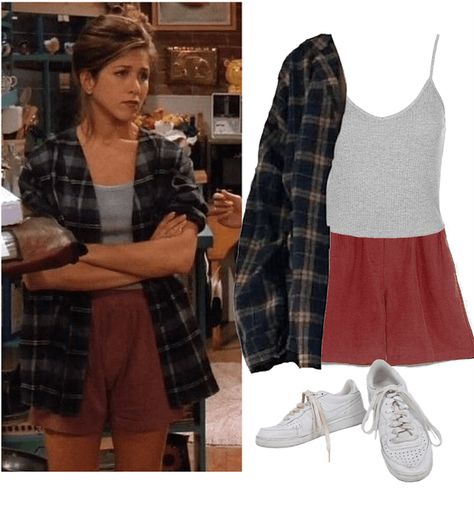 rachel n° dos Outfit | ShopLook #jenniferaniston #birthday #style #fashion #set #shoplook #polyvore #streetstyle #friends #chic #casual #celebritysttle #celebstyle Estilo Rachel Green, Rachel Green Style, Rachel Green Outfits, 90’s Outfits, Movie Inspired Outfits, 90s Inspired Outfits, 30 Outfits, Tv Show Outfits, Phoebe Buffay