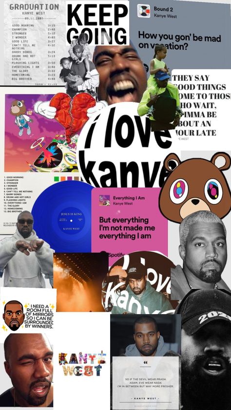 I love Kanye west 🔛🔝🐐 #kanye4eva #kanyewest #kanye4president #followme #followbacks #goodnight #thegoat 🤭 Kanye West Background, Kanye West Songs, Kanye West Quotes, Kanye West Funny, Kanye West Wallpaper, Corporate Greed, Rap Wallpaper, Music Poster Design, Hip Hop Art