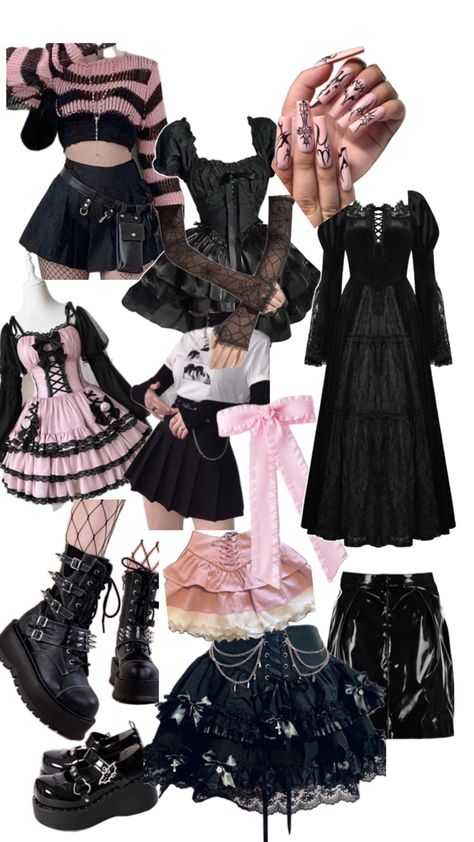 Draculaura Outfit, Oc Outfit Ideas, Alt Aesthetic, Emo Stuff, Inspo Board, Inspo Outfit, Outfit Aesthetic, Dream Clothes, Outfits Aesthetic