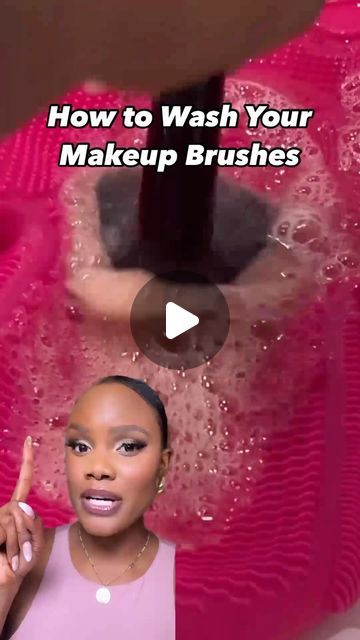 295K views · 15K likes | Lisa Joy on Instagram: "How to Wash Your Makeup Brushes without damaging the base of the bristles ✨☺️  #beauty #makeup #makeupbruhes #howtowashmakeupbrushes #reels #reelsinstagram" Makeup Brushes Cleaning, How To Clean Your Makeup Brushes, How To Clean Makeup Sponges, How To Clean Makeup Brushes At Home Diy, Washing Makeup Brushes, Wash Makeup Brushes, Cleaning Makeup Brushes, Clean Makeup Brushes, How To Wash Makeup Brushes